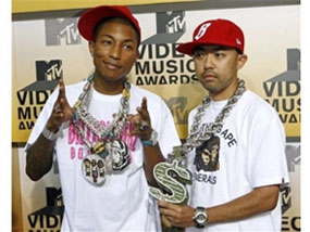 Nigo and Pharrell Williams